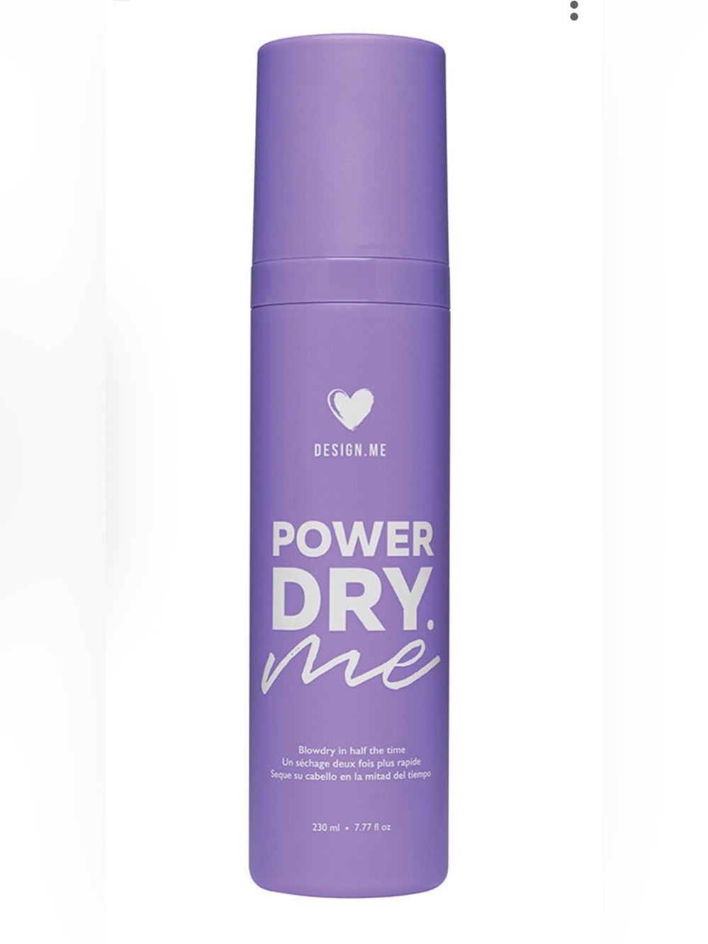 Power Dry.Me Quick-Dry Hair Spray - Purple